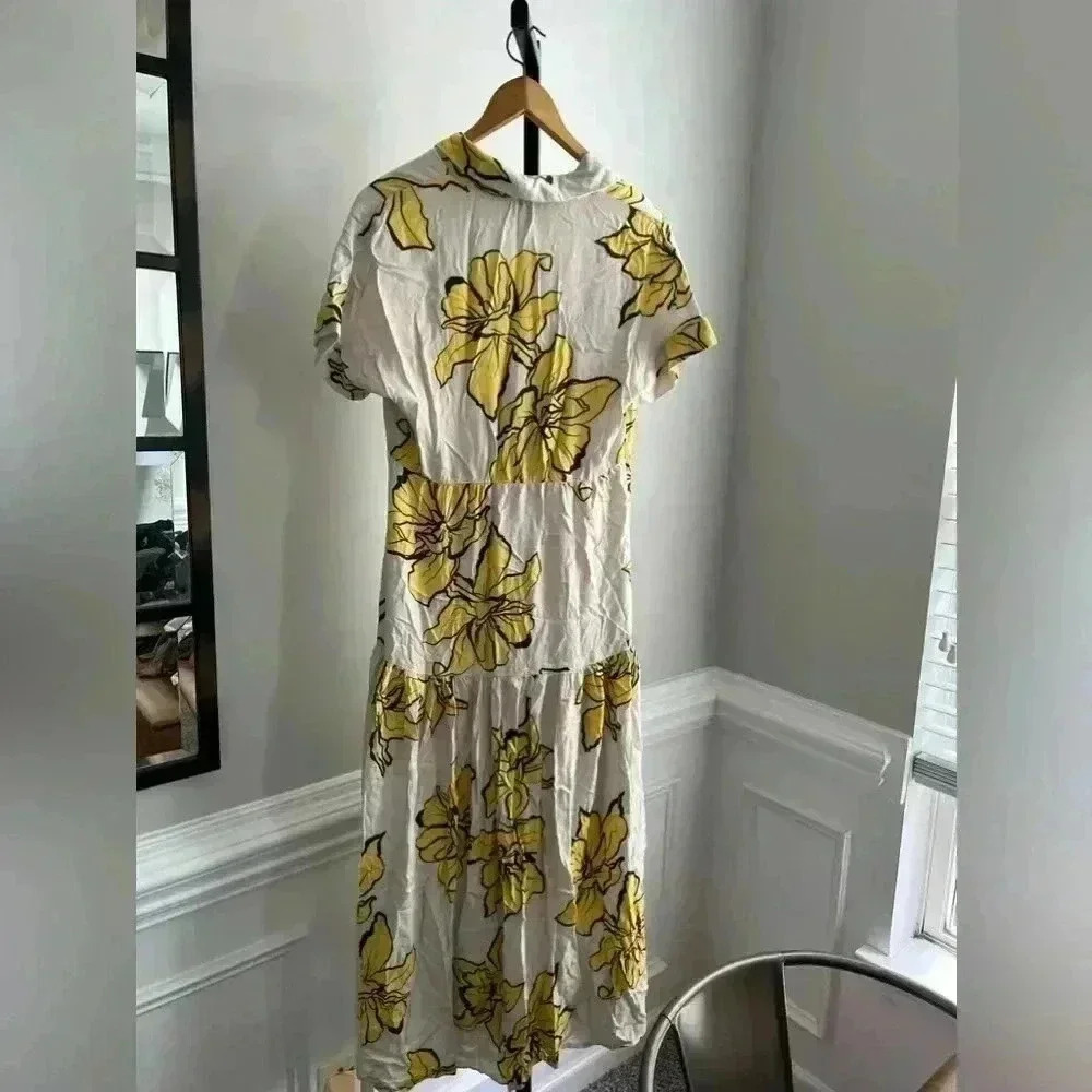 Hutch floral button front maxi dress - Picture 5 of 5
